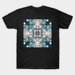 Turquoise Pattern T-Shirt